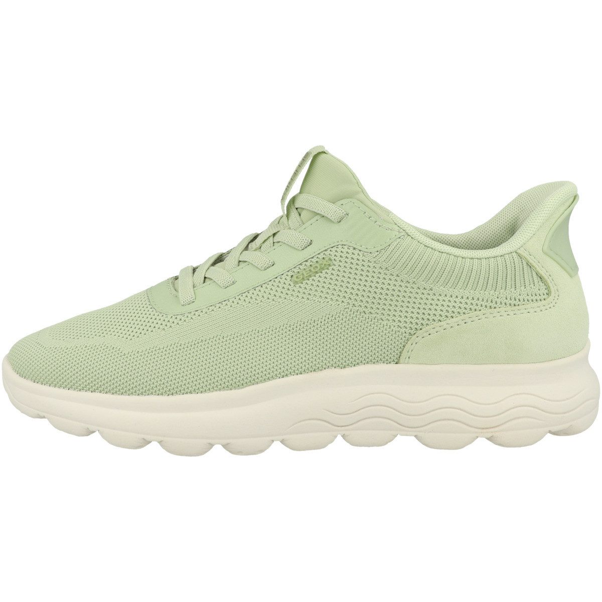 Geox D Spherica Plus A Damen Sneaker Turnschuhe, Sportschuhe, Freizeitschuhe, Halbschuhe, Schnürschuhe