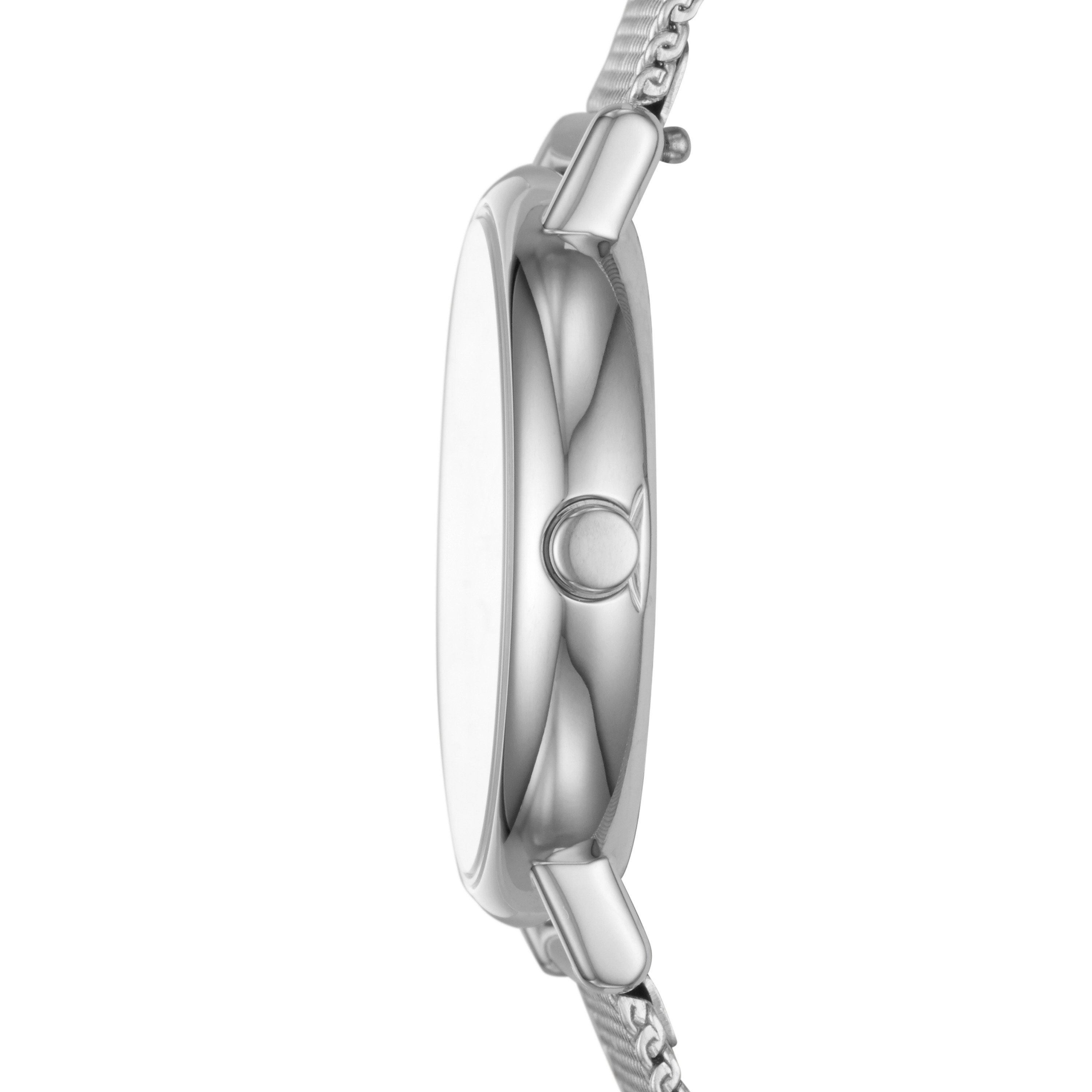 SKAGEN Quarzuhr Armbanduhr Edelstahl