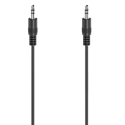 Hama Audio-Kabel 3,5-mm-Klinken-St.-3,5-mm-Klinken-St., Stereo 0,5m Audio-Kabel, 3,5-mm-Klinke, (50 cm)