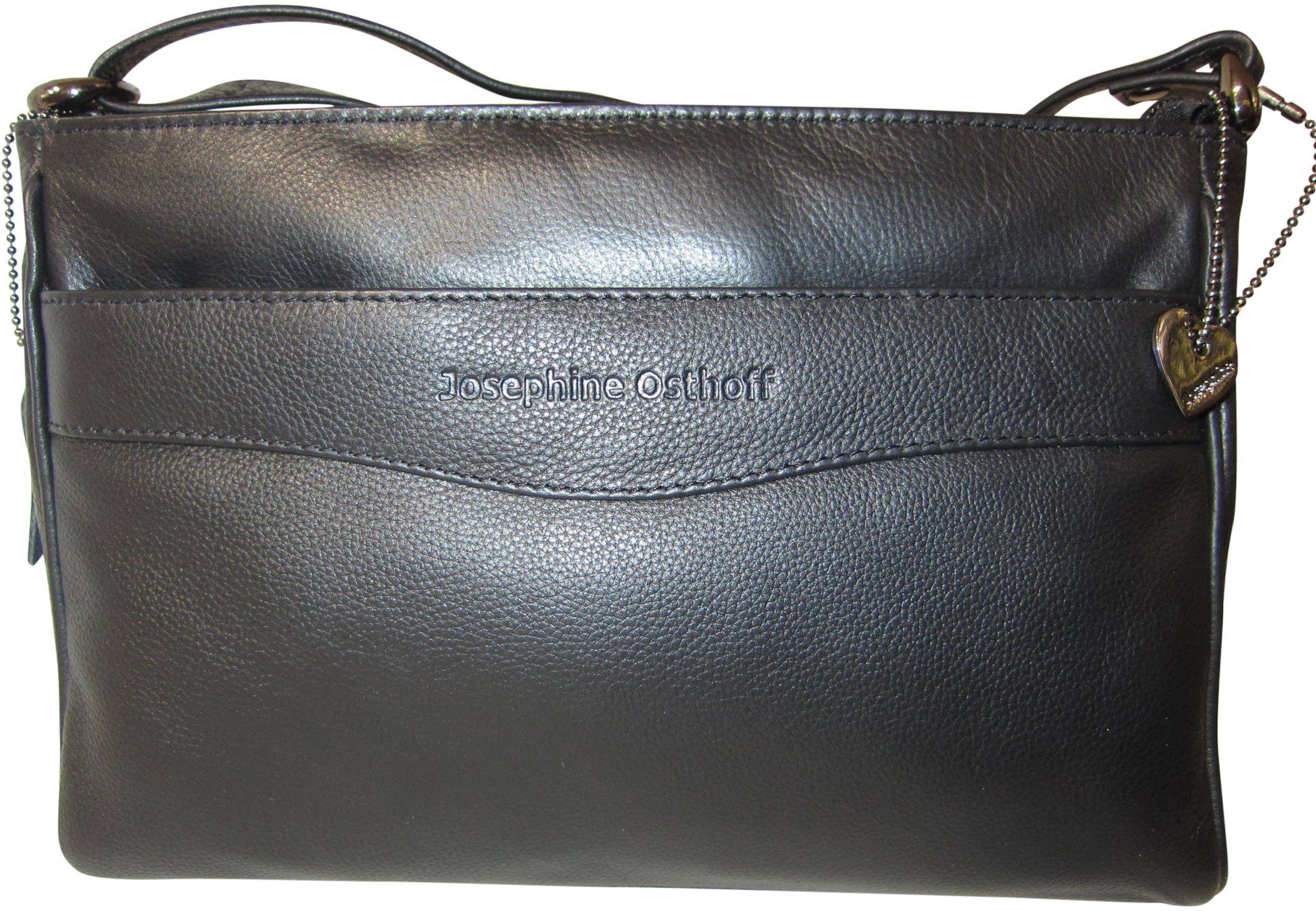 Josephine Osthoff Handtasche FLORENZ Handtasche schwarz