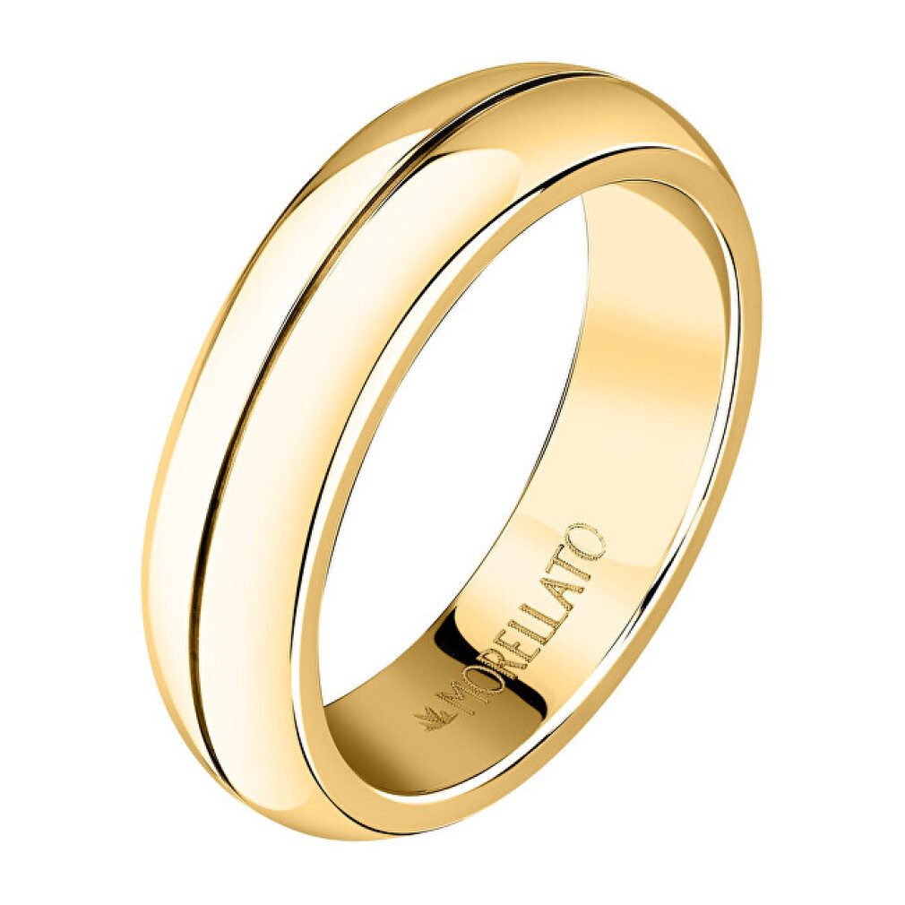 MORELLATO Fingerring Eleganter vergoldeter Ring Love Rings SNA490 - Kreislauf: 61 mm