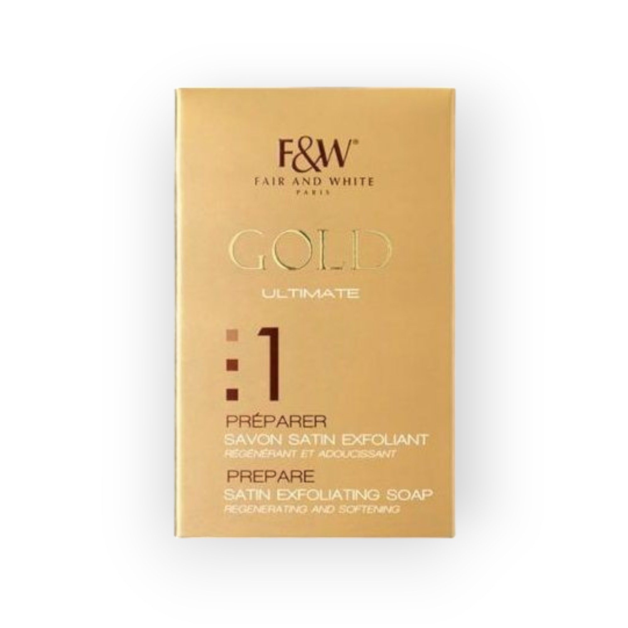 Fair & White Paris Feste Duschseife F&W Gold 1 Exfoliating Soap