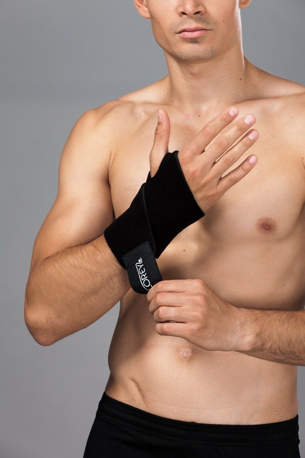 Lorey Medtec Handbandage Neopren Handgelenkstütze – verstellbar & stabilisierend, Unisex