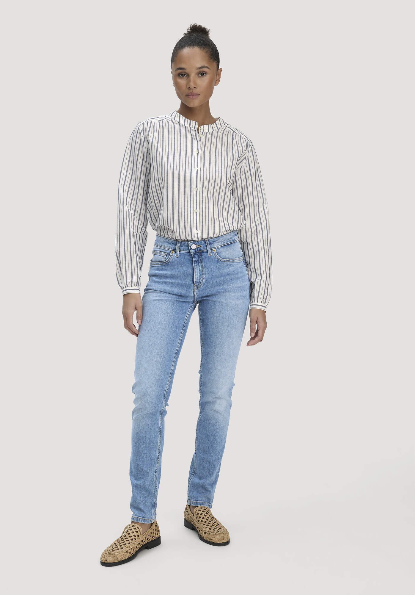 Hessnatur Bequeme Jeans aus Bio-Denim (1-tlg) aus Bio-Denim