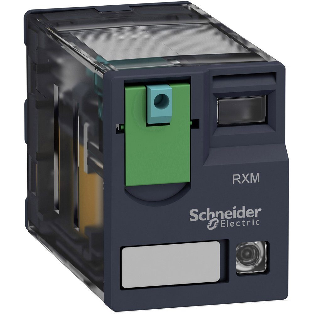 SCHNEIDER Zeitrelais Schneider Electric RXM2AB2BD Steckrelais 24 V/DC 12 A 2 Öffner, 2 Schl, (RXM2AB2BD)