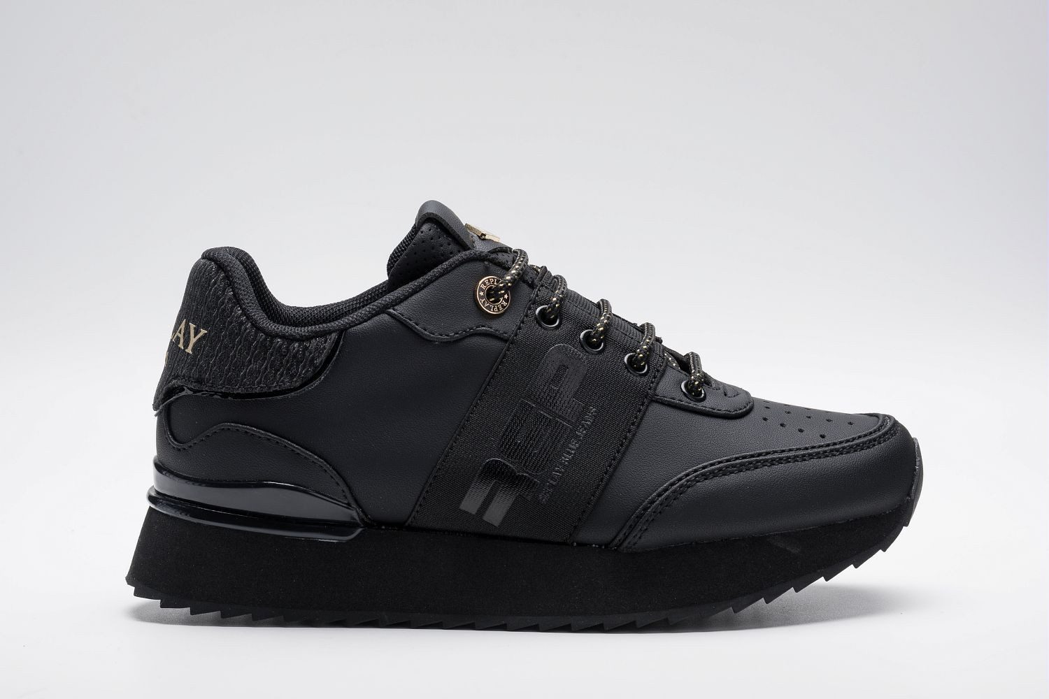 Replay Plateausneaker Schnürschuh, Freizeitsneaker, Halbschuh mit Perforation