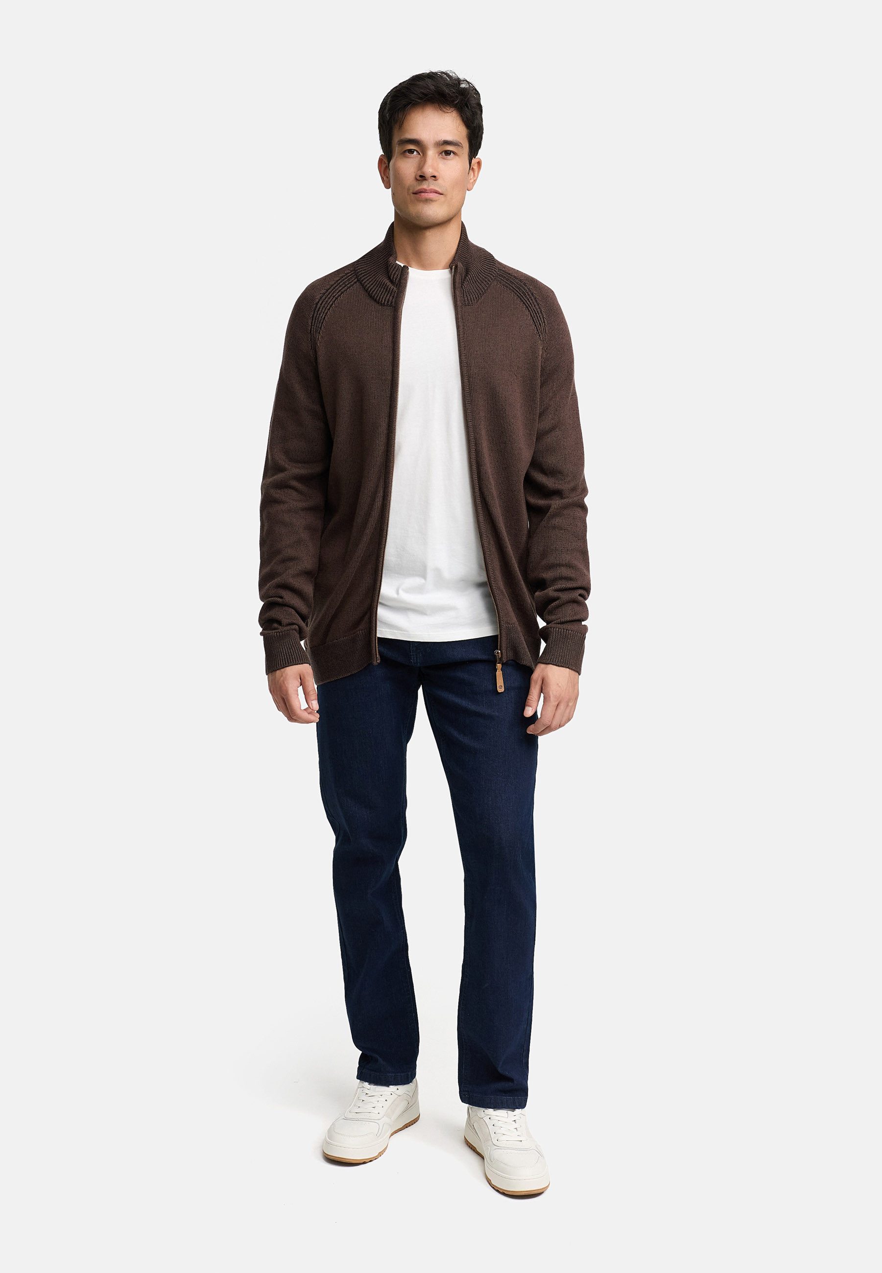 Indicode Cardigan Herren INMassum cardigan Herrenstrickjacke