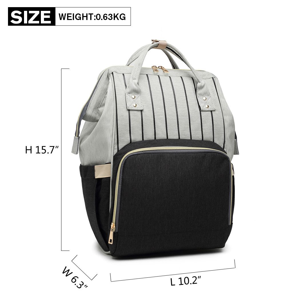 KONO Wickelrucksack mit Isoliertasche – Stilvoll, wasserdicht & multifunkti günstig online kaufen