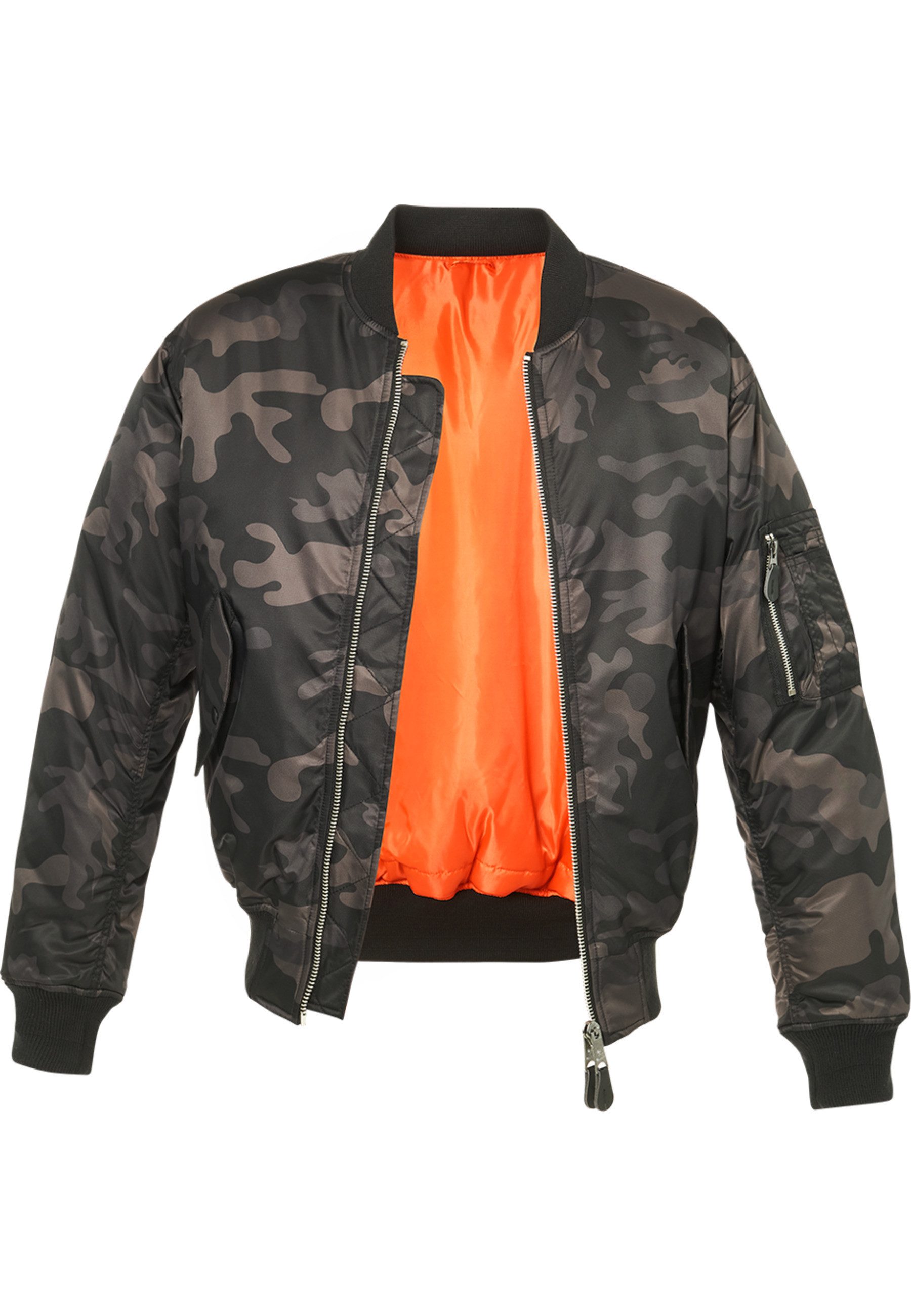 Brandit Bomberjacke Brandit Herren MA1 Camo Bomber Jacket (1-St)