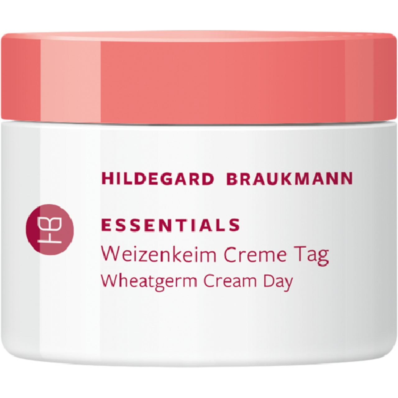 Hildegard Braukmann Tagescreme Essentials Weizenkeim Creme Tag, 3-fach-Weizenpflegeformel – Regelt den Fett- und F