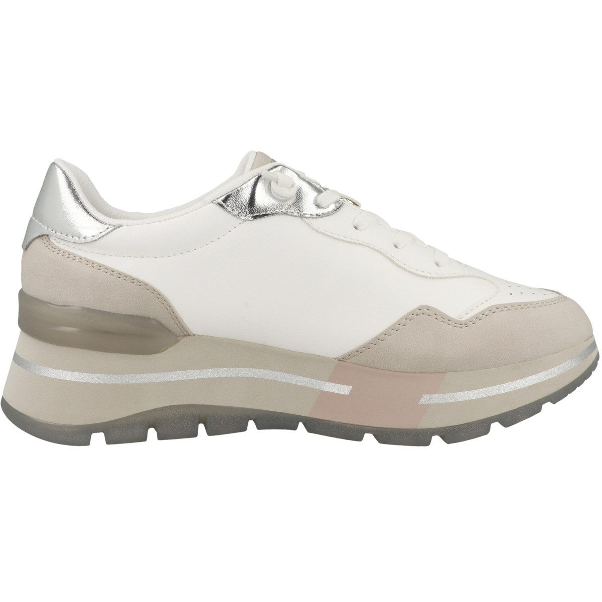 BAGATT AKI02 Damen Sneaker Turnschuhe, Sportschuhe, Freizeitschuhe, Halbschuhe, Schnürschuhe