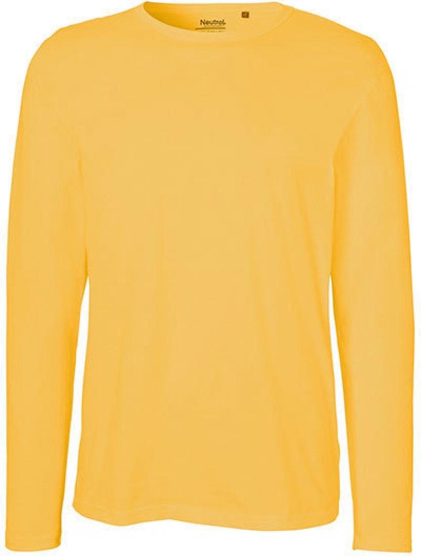 Neutral Langarmshirt Herren Long Sleeve T-Shirt / 100% Fairtrade-Baumwolle günstig online kaufen