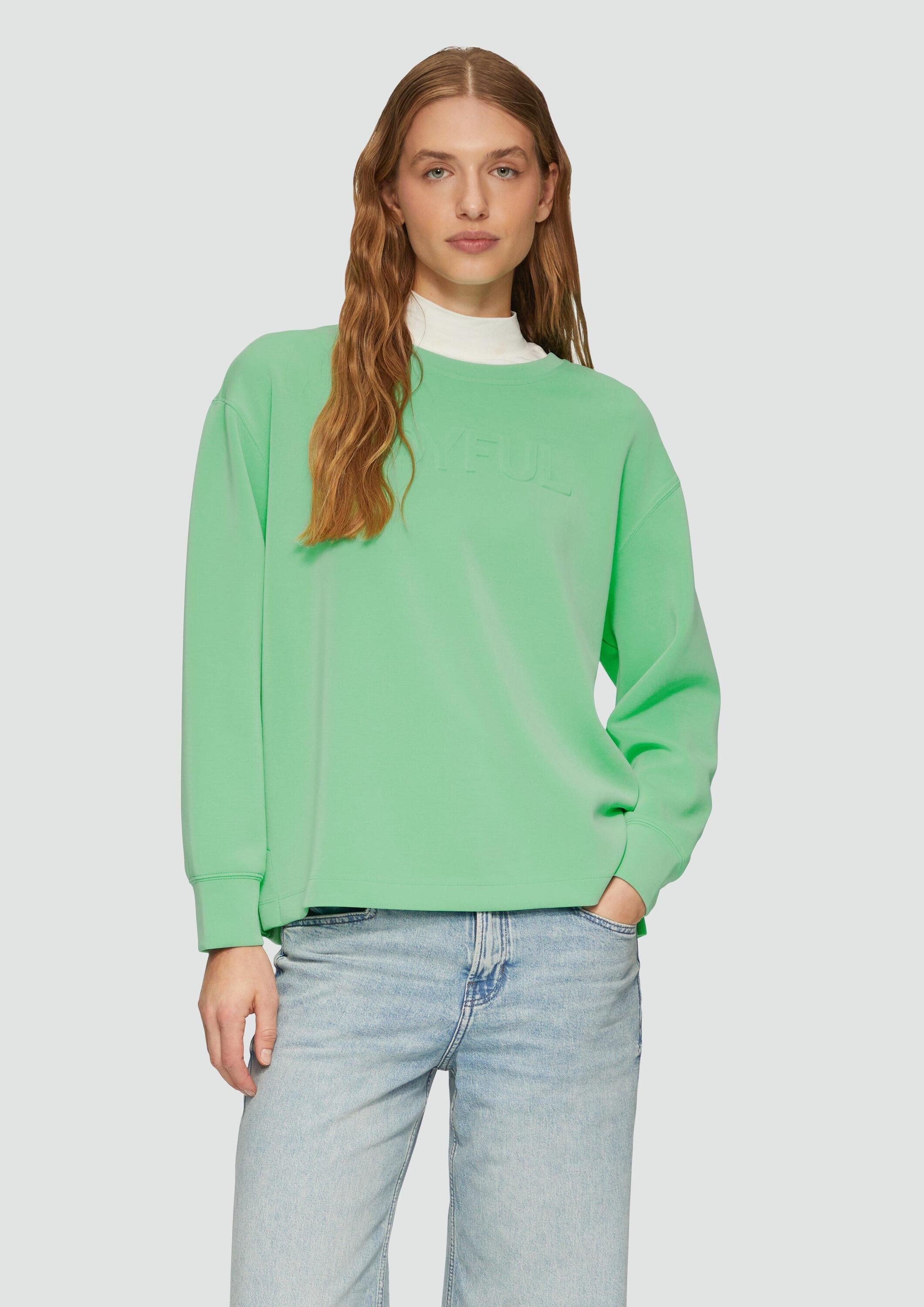 s.Oliver Sweatshirt Sweatshirt (1-tlg) günstig online kaufen
