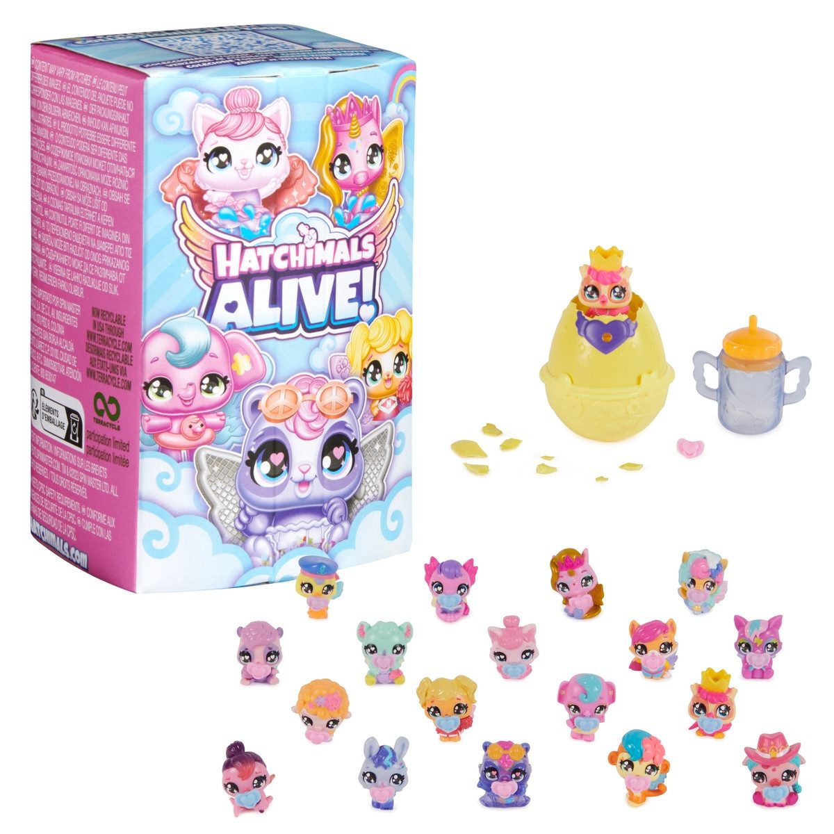 Schmidt Spiele Lernspielzeug Spin Master Hatchimals CollEGGtibles Serie 13 Family Surprise