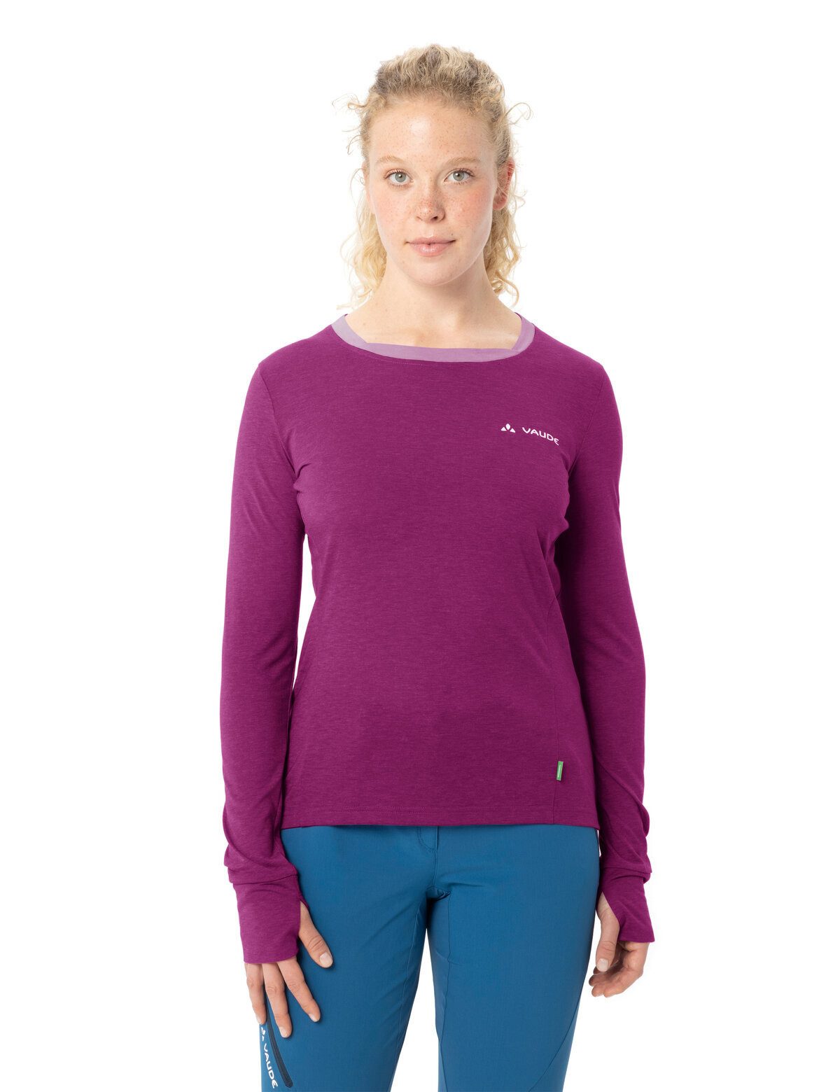 VAUDE T-Shirt Women's Sveit LS Shirt II (1-tlg) schnelltrocknendes und funktionelles Shirt