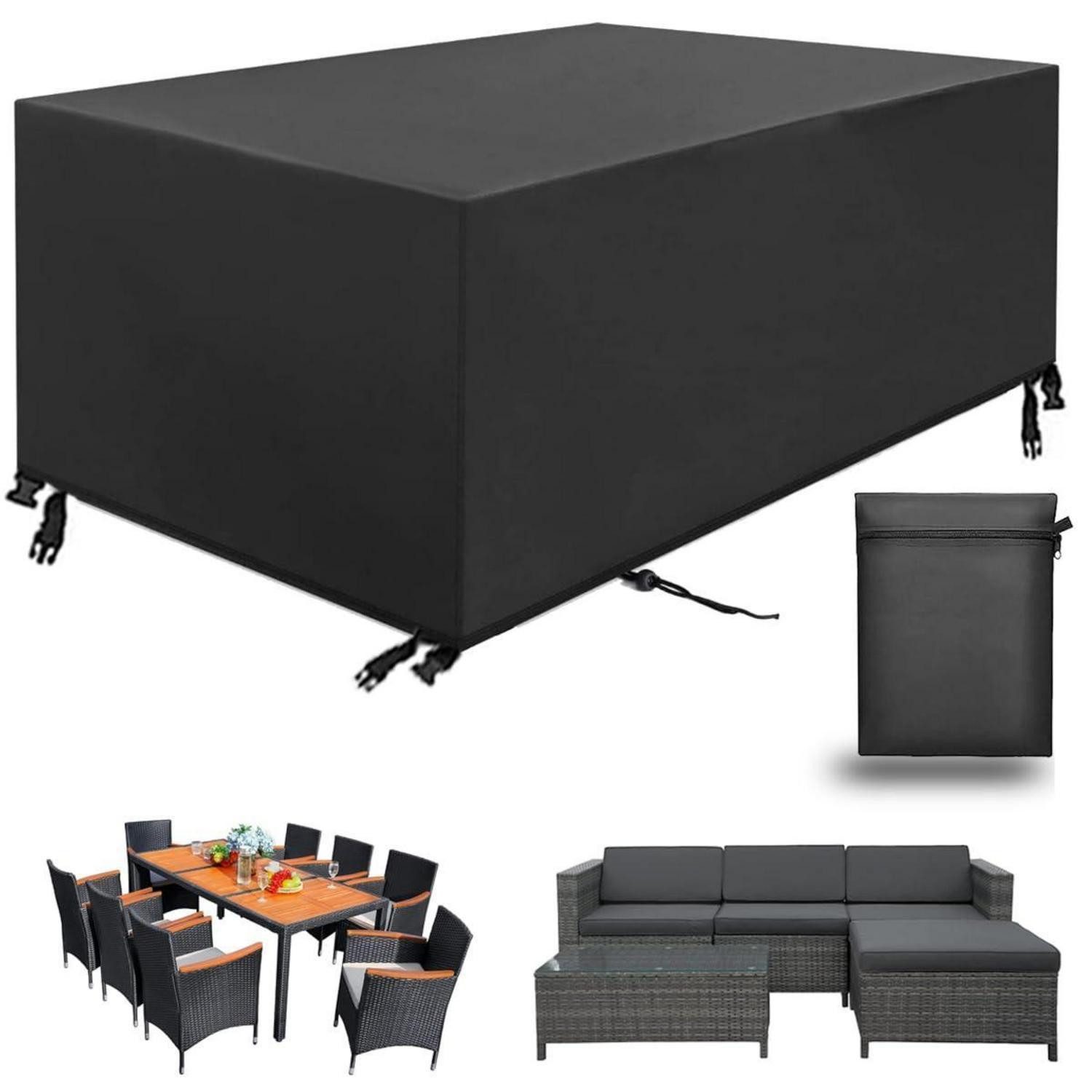 LuxusKollektion Gartenmöbel-Schutzhülle Abdeckplane Gartenmöbel 200x100x72cm (1-St)