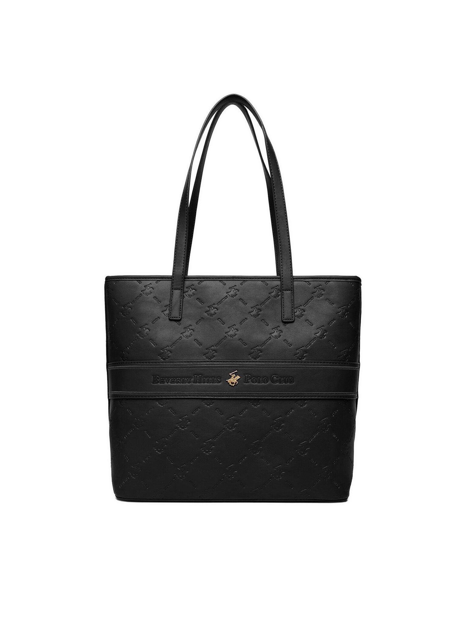 BEVERLY HILLS POLO CLUB Handtasche Beverly Hills Polo Club Damenhandtasche Schwarz BEVERLY HILLS POLO CLU