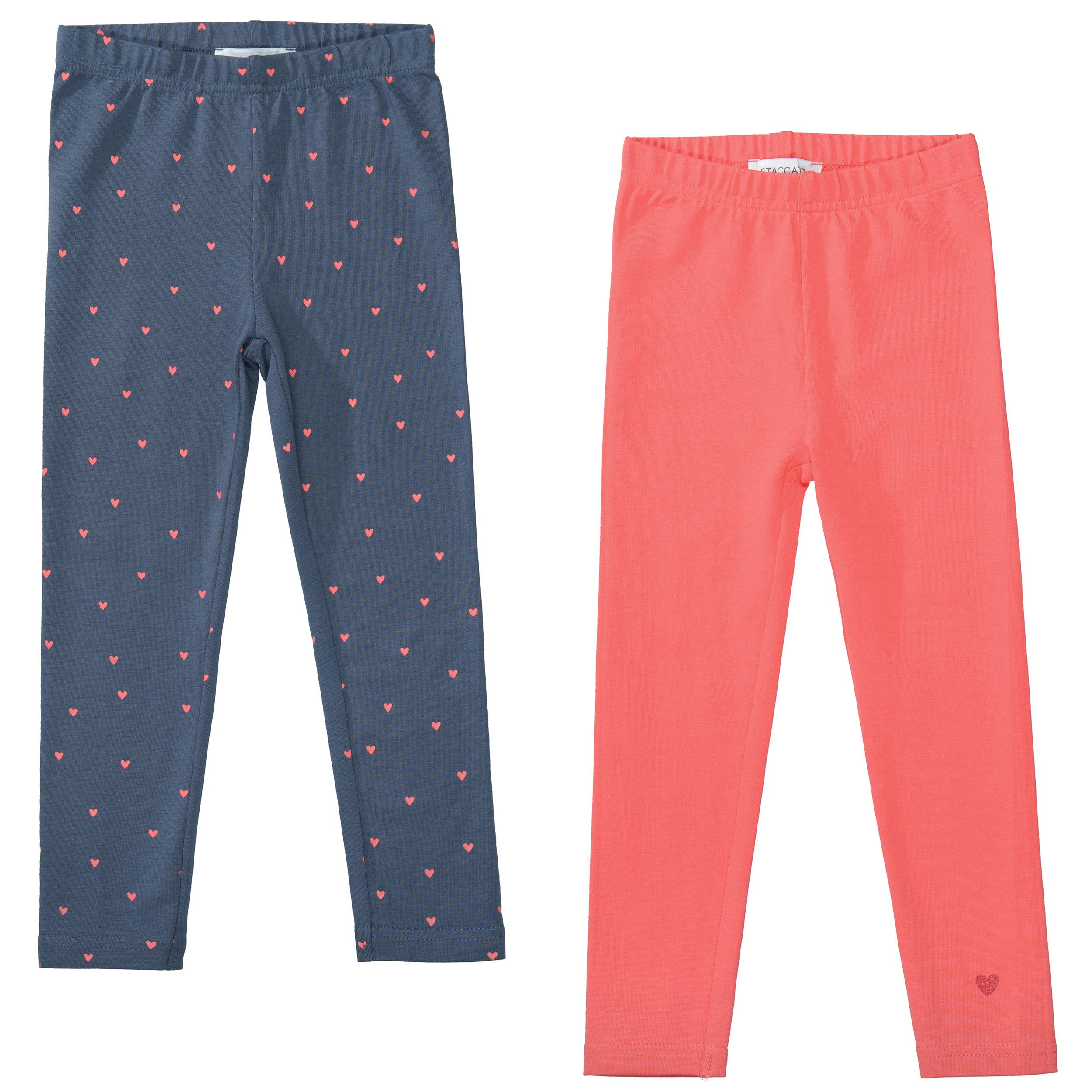 STACCATO Leggings 2er Pack, bedruckt mit Stretch