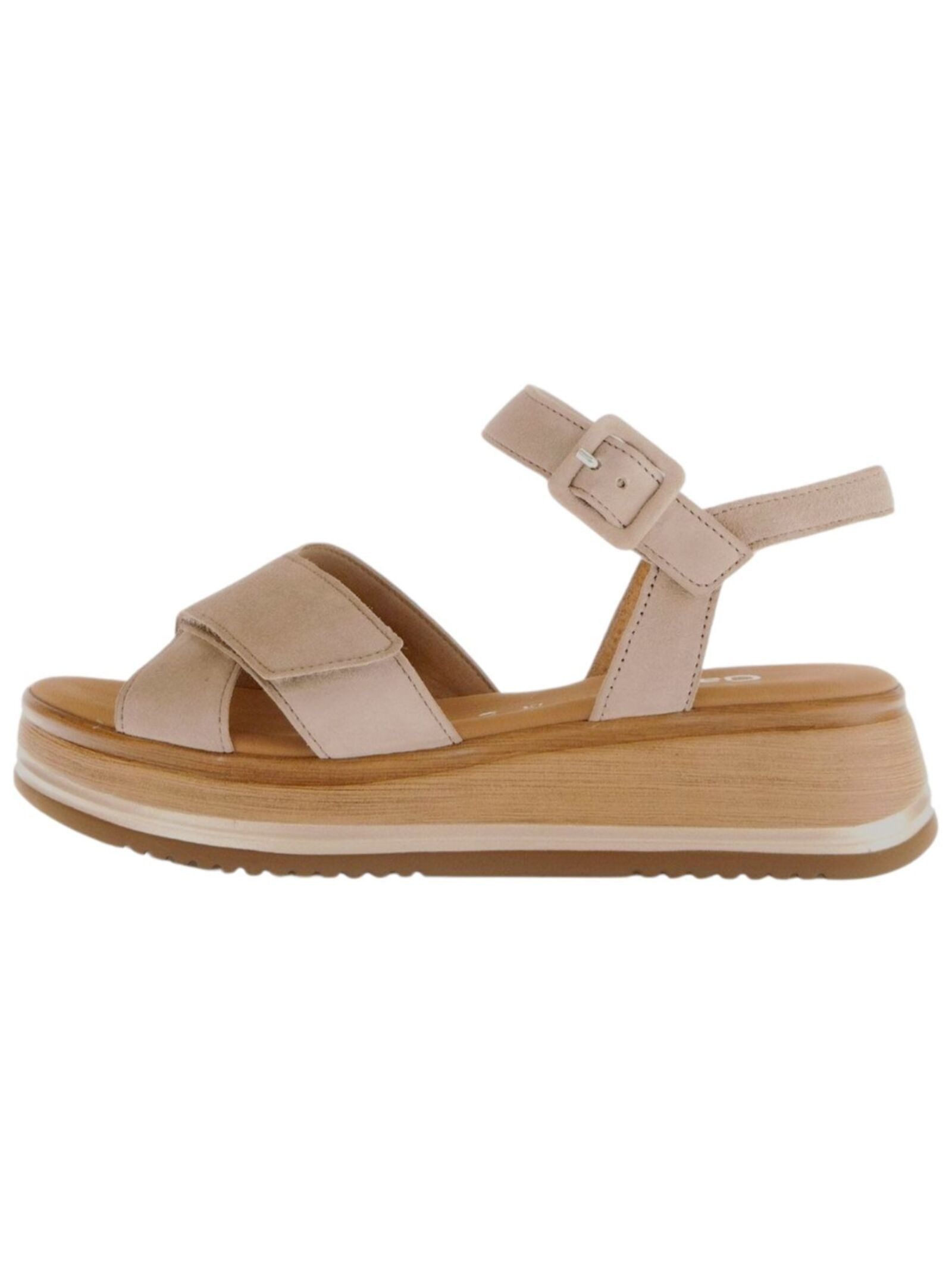 Gabor Sandalen Veloursleder Keilsandalette günstig online kaufen