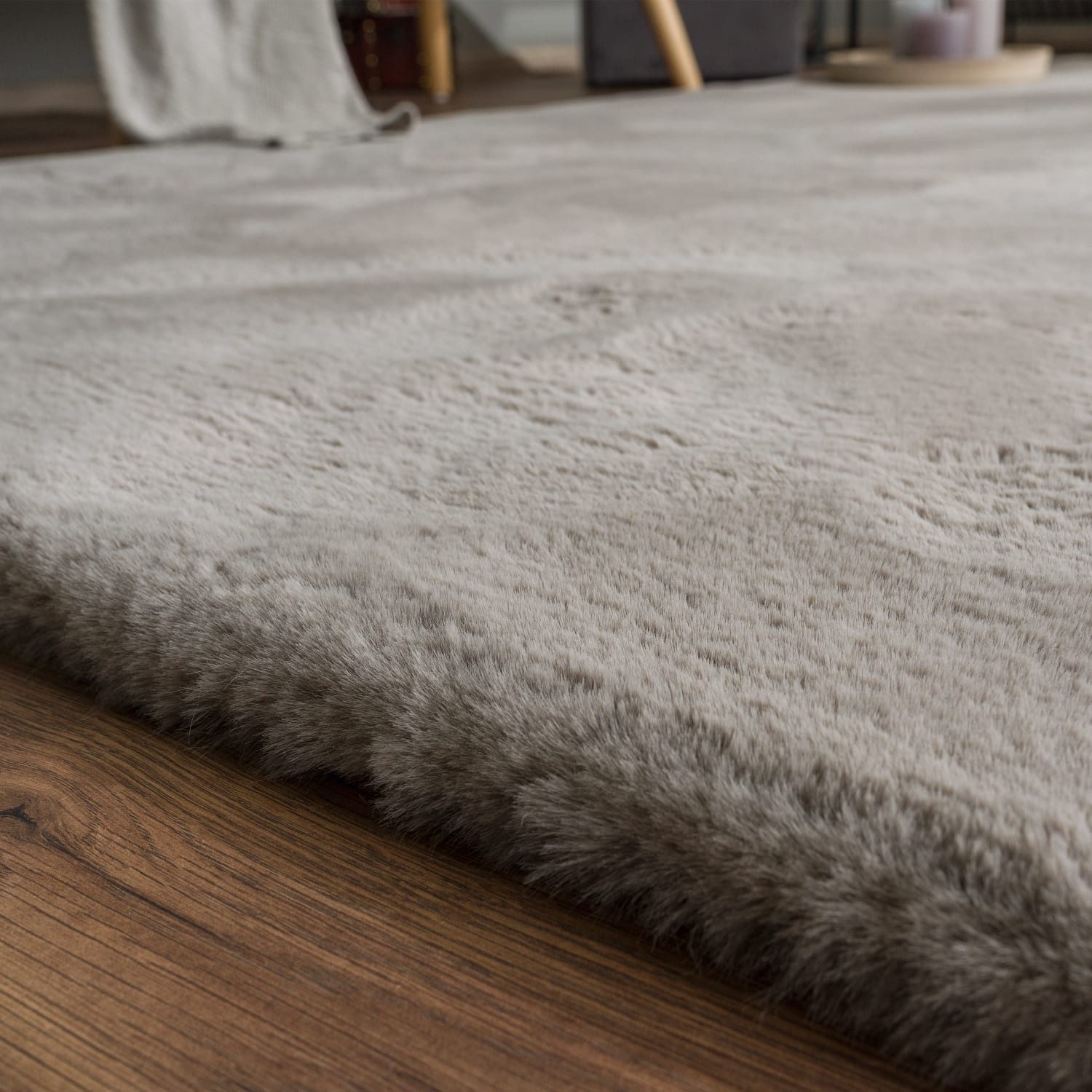 TT Home Teppich, Rechteckig, Höhe: 39 mm, Wohnzimmer Hochflor Teppich Langf günstig online kaufen