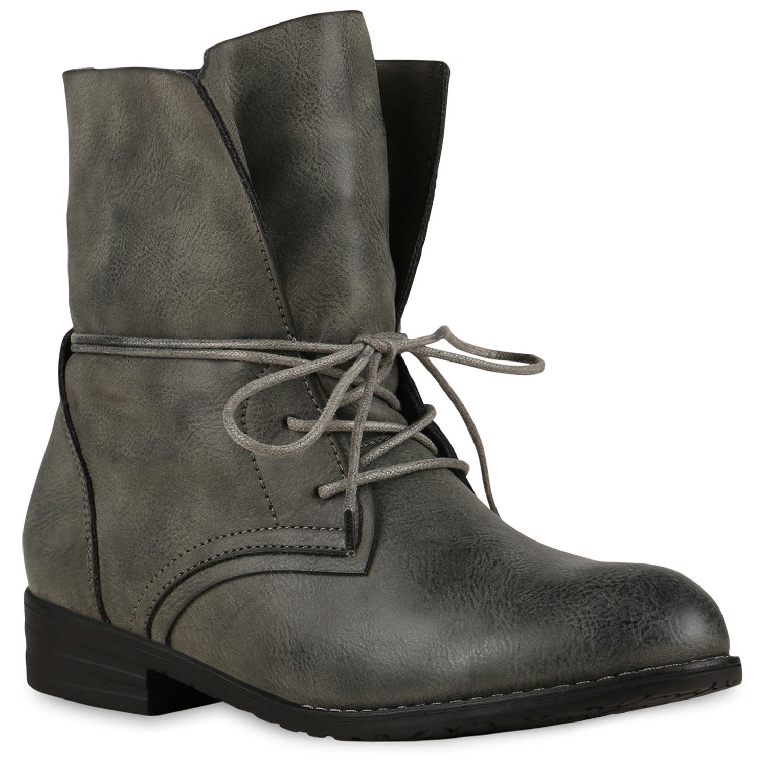 VAN HILL 46465111 Schnürstiefelette im Basic-Look