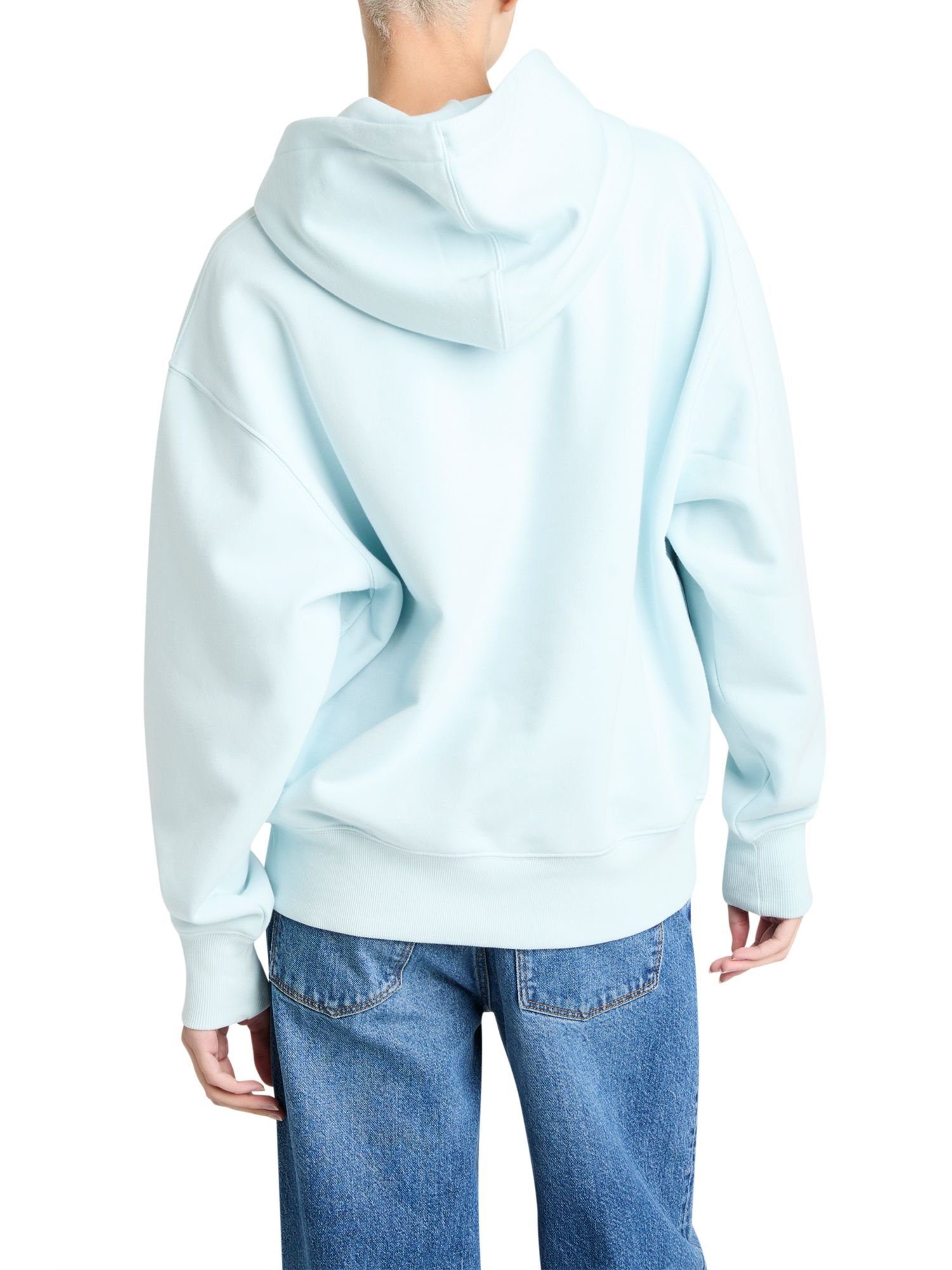 BLUE Logo Unisex Fleece-Hoodie Esprit mit (1-tlg) PASTEL Sweatshirt