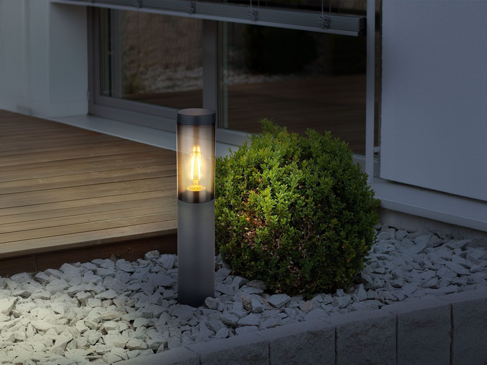GLOBO LIGHTING LED Sockelleuchte, LED wechselbar, günstig online kaufen