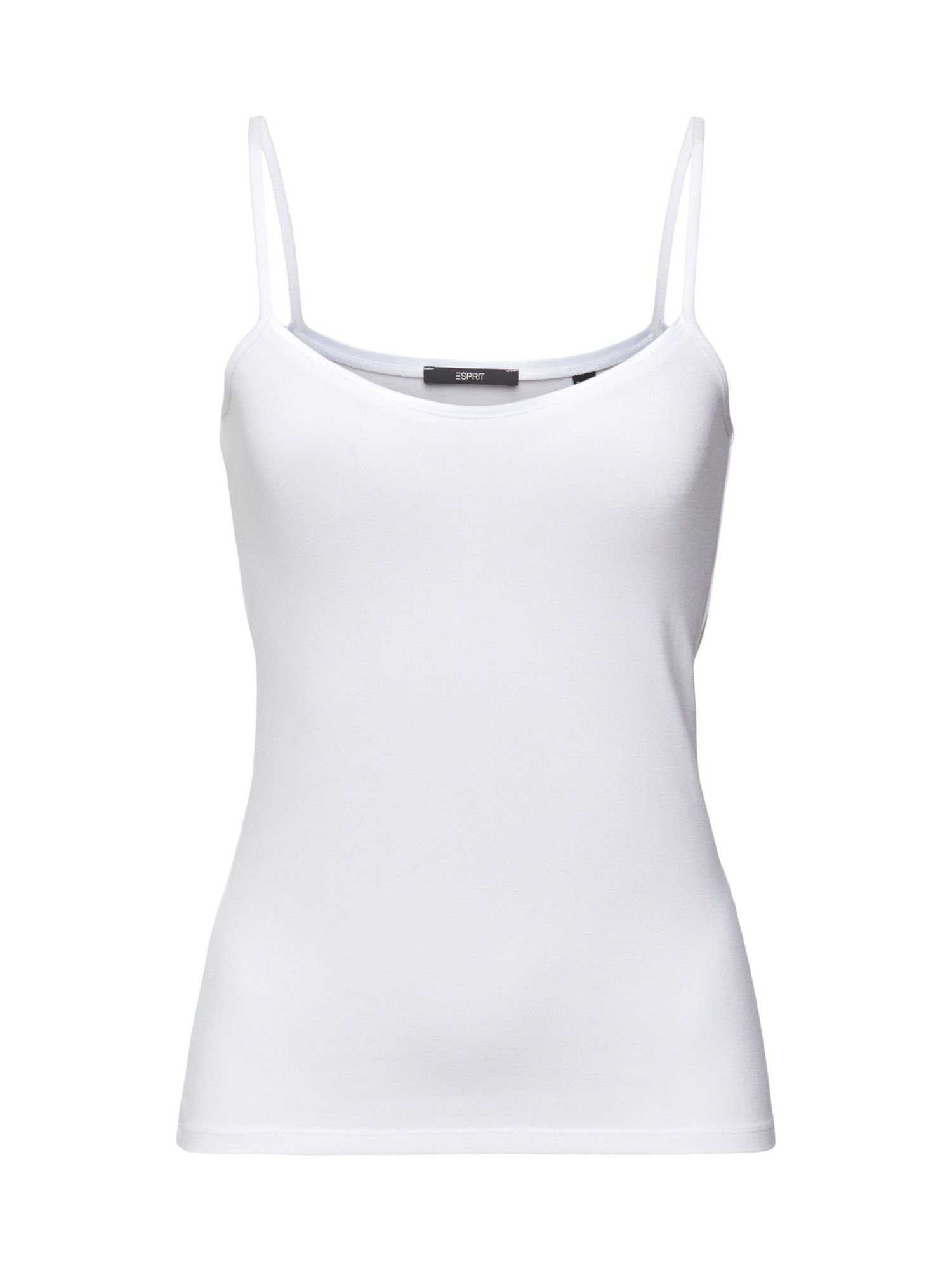 Esprit Collection T-Shirt »Basic-Top mit Spaghetti-Trägern, LENZING™  ECOVERO™« (1-tlg)