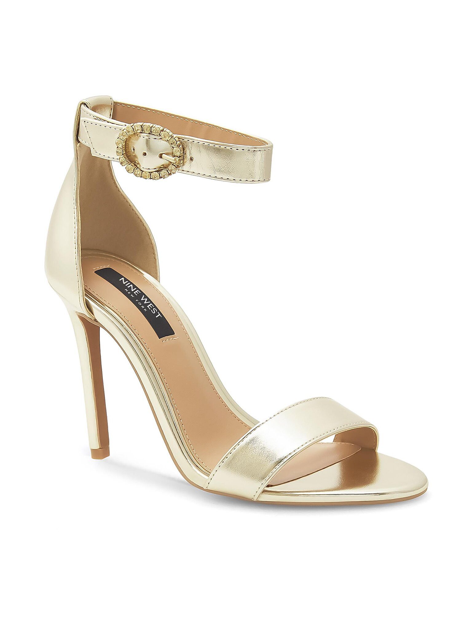Nine West Nine West Sandalen Damen WFA2646-1 Golden Sandale