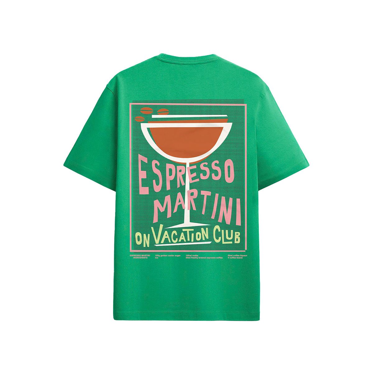 On Vacation Club T-Shirt Espresso Martini (1-tlg., kein Set)
