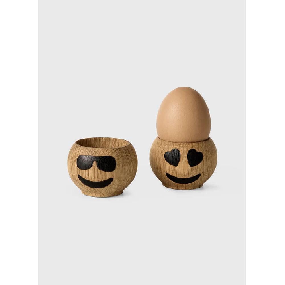 Spring Copenhagen Eierbecher Eierbecher Smiley Heart Eyes
