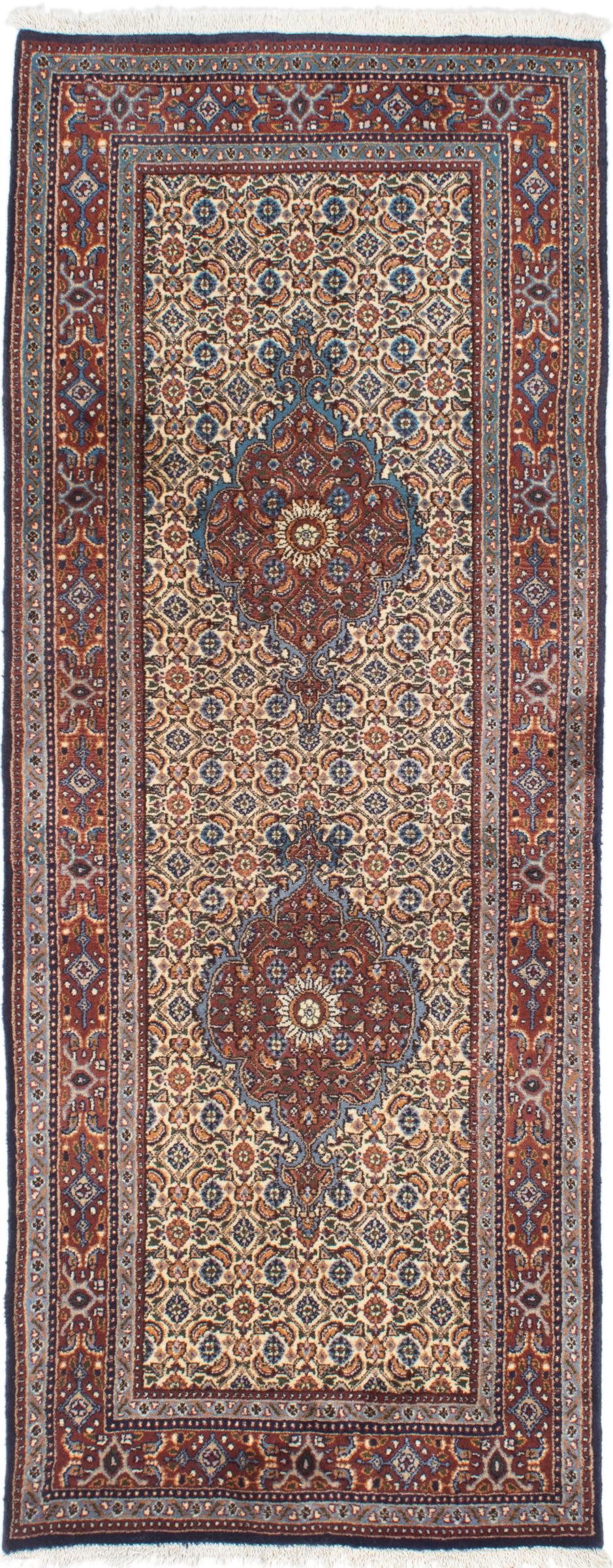 Orientteppich Moud 76x201 Handgeknüpfter Orientteppich / Perserteppich Läufer