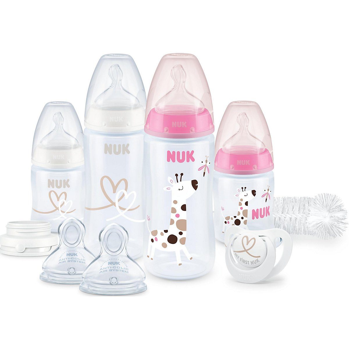 NUK Babyflasche »NUK First Choice Plus Perfect Start Set rosa« online  kaufen | OTTO