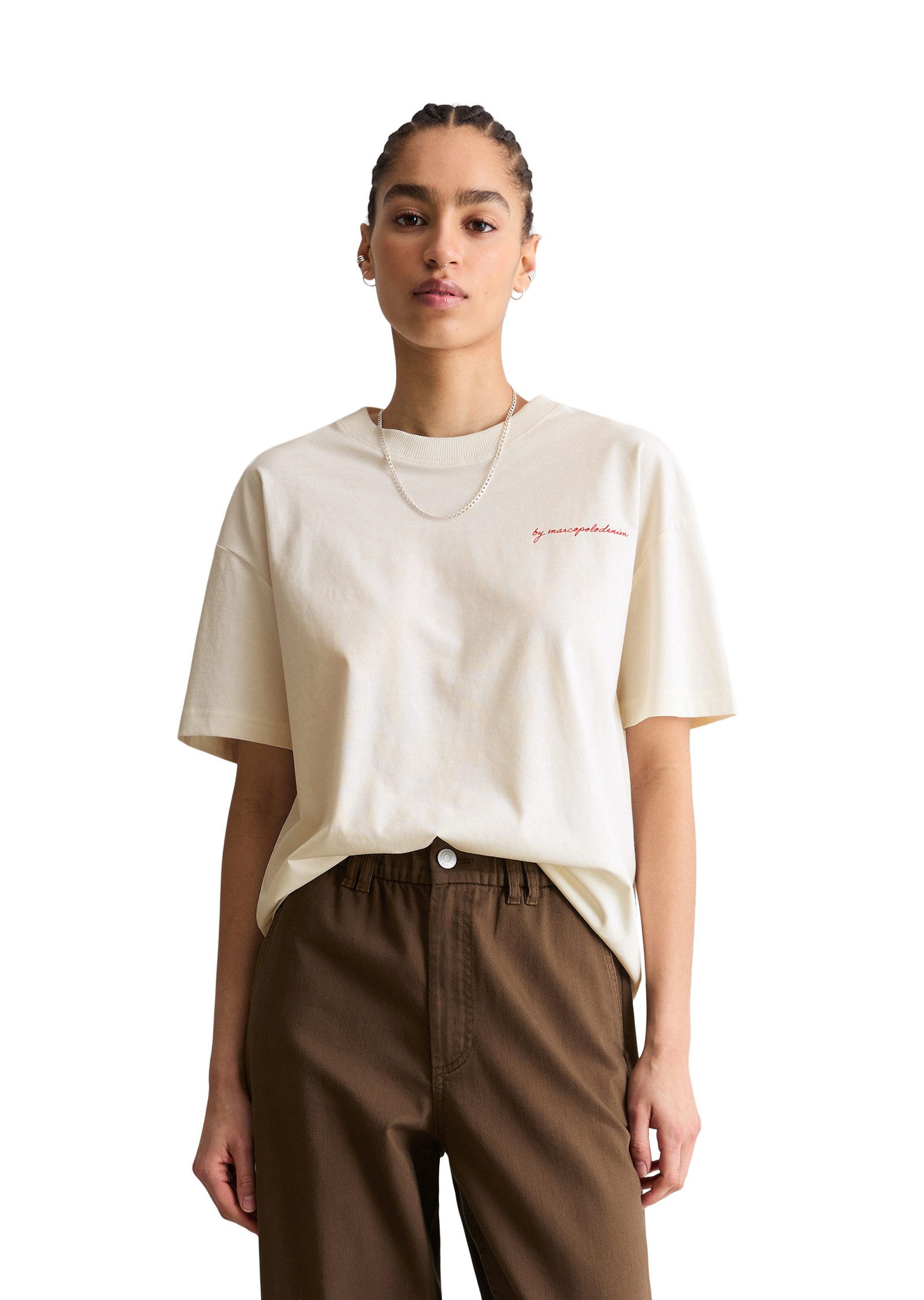 T-Shirt mit Rückenprint