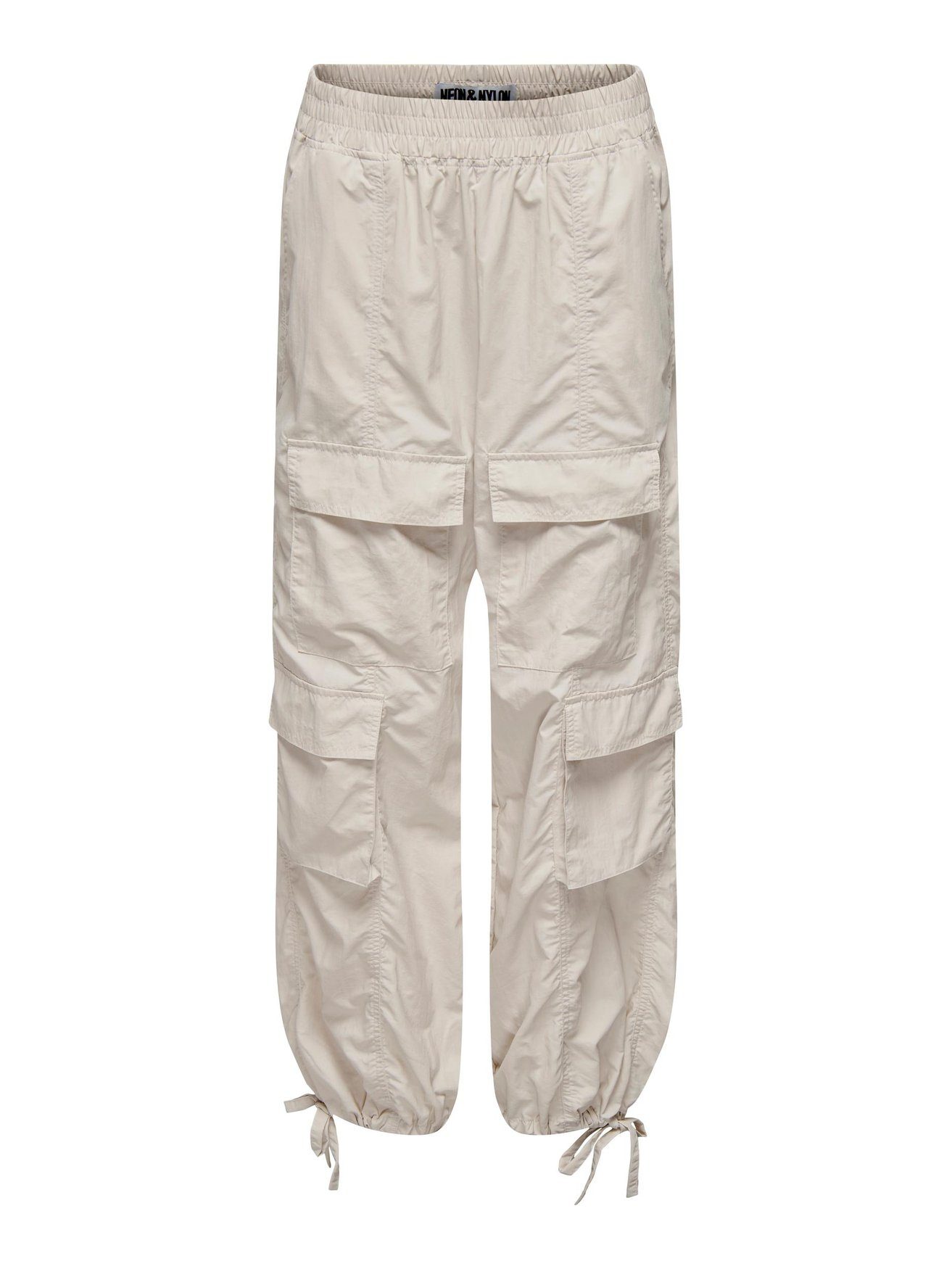 Stoffhose Stretch ONLY 5211 Pants Cargo Stoffhose in ONLENIELCA Jogger Beige