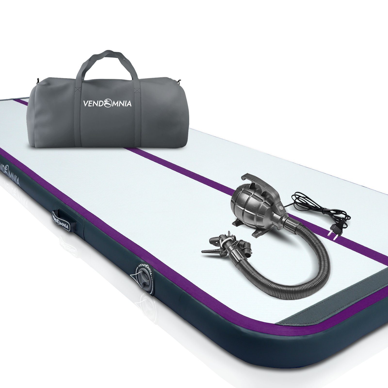 Gymnastikmatte AIRTRACK - Fitness Sport 1/2/3/4/5/6/7/8m Farbwahl