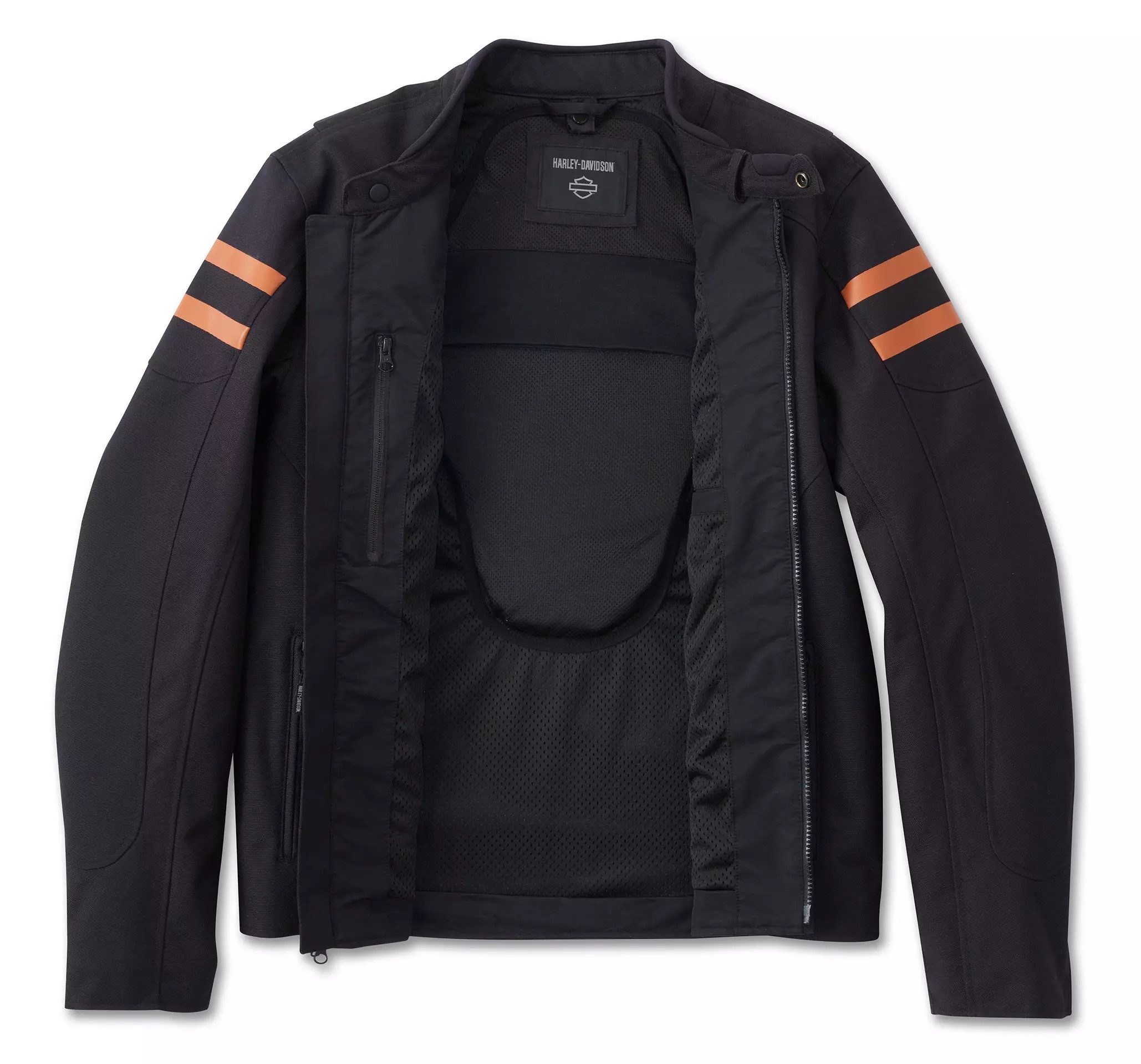 HARLEY-DAVIDSON Bikerjacke Herren Ovation 3-in-1 Textile Riding Outdoor Funktionsjacke Hoodie