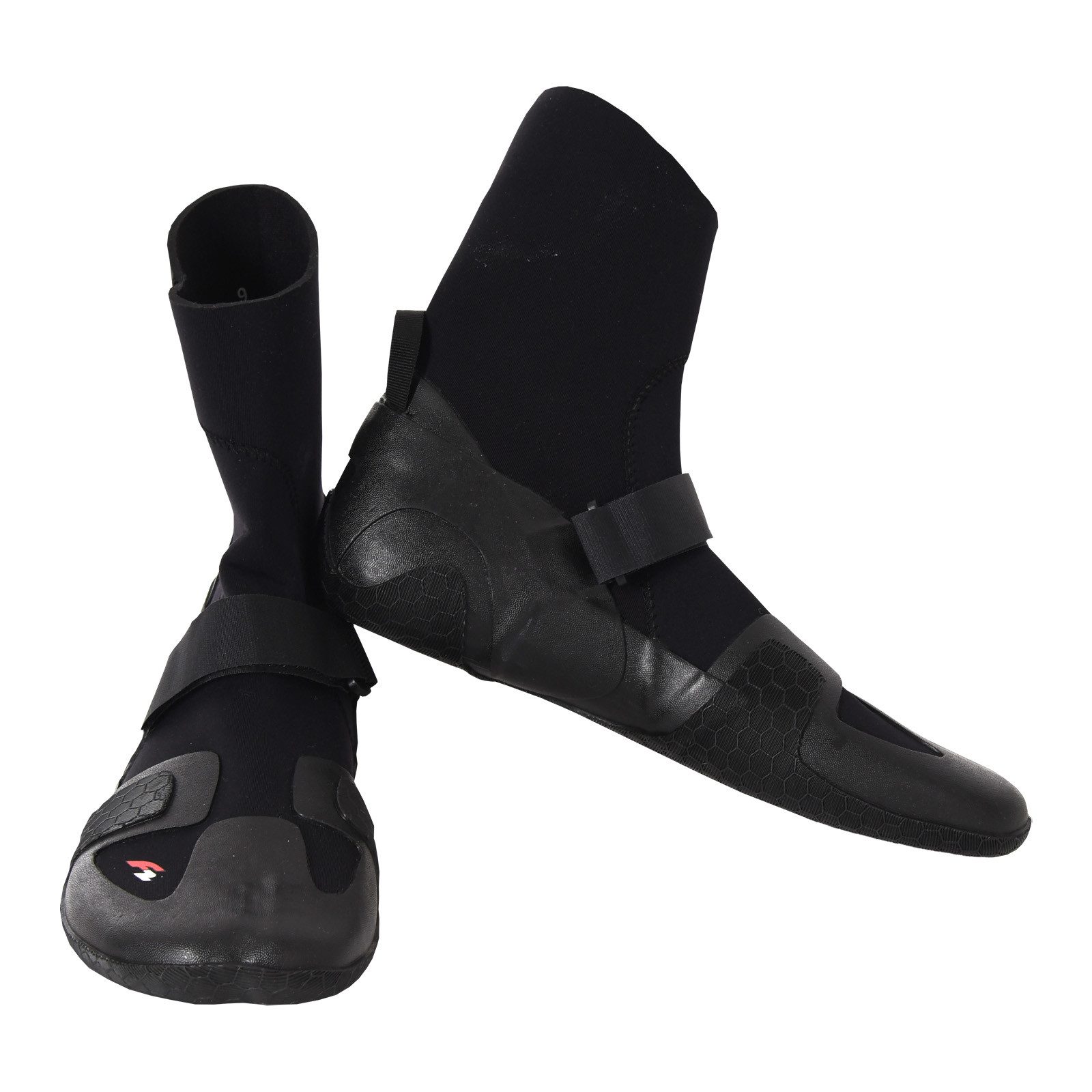 F2 F2 Neopren Schuhe Barfuss Schuhe Hoch Surfschuhe 38-39 Schwarz 2024/ Neoprenschuh