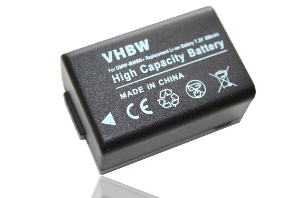 V) vhbw Li-Ion kompatibel 800 (7,2 Panasonic Lumix mAh mit Kamera-Akku DC-FZ83