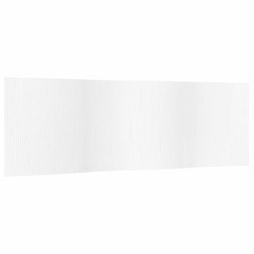 vidaXL Raumteiler Paravent Weiß 165x600 cm Bambus, 1-tlg.