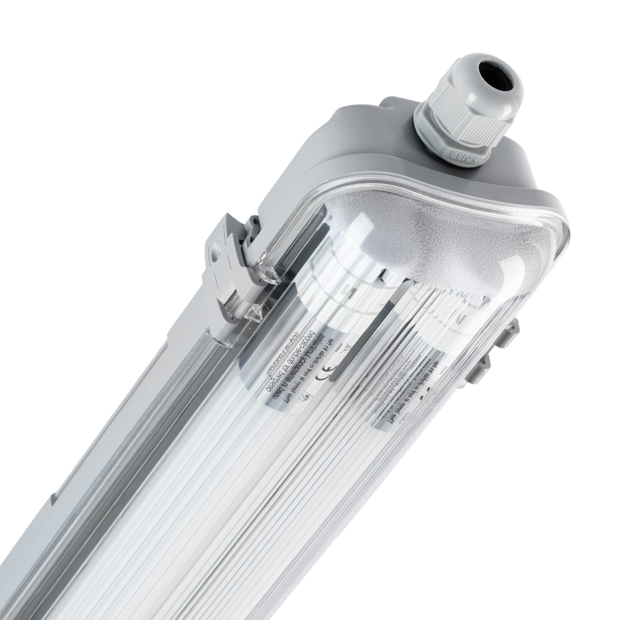 LED's light Basic LED Deckenleuchte 2411111 LED-Feuchtraumwanne, LED, 60cm 18W neutralweiß 2x G13