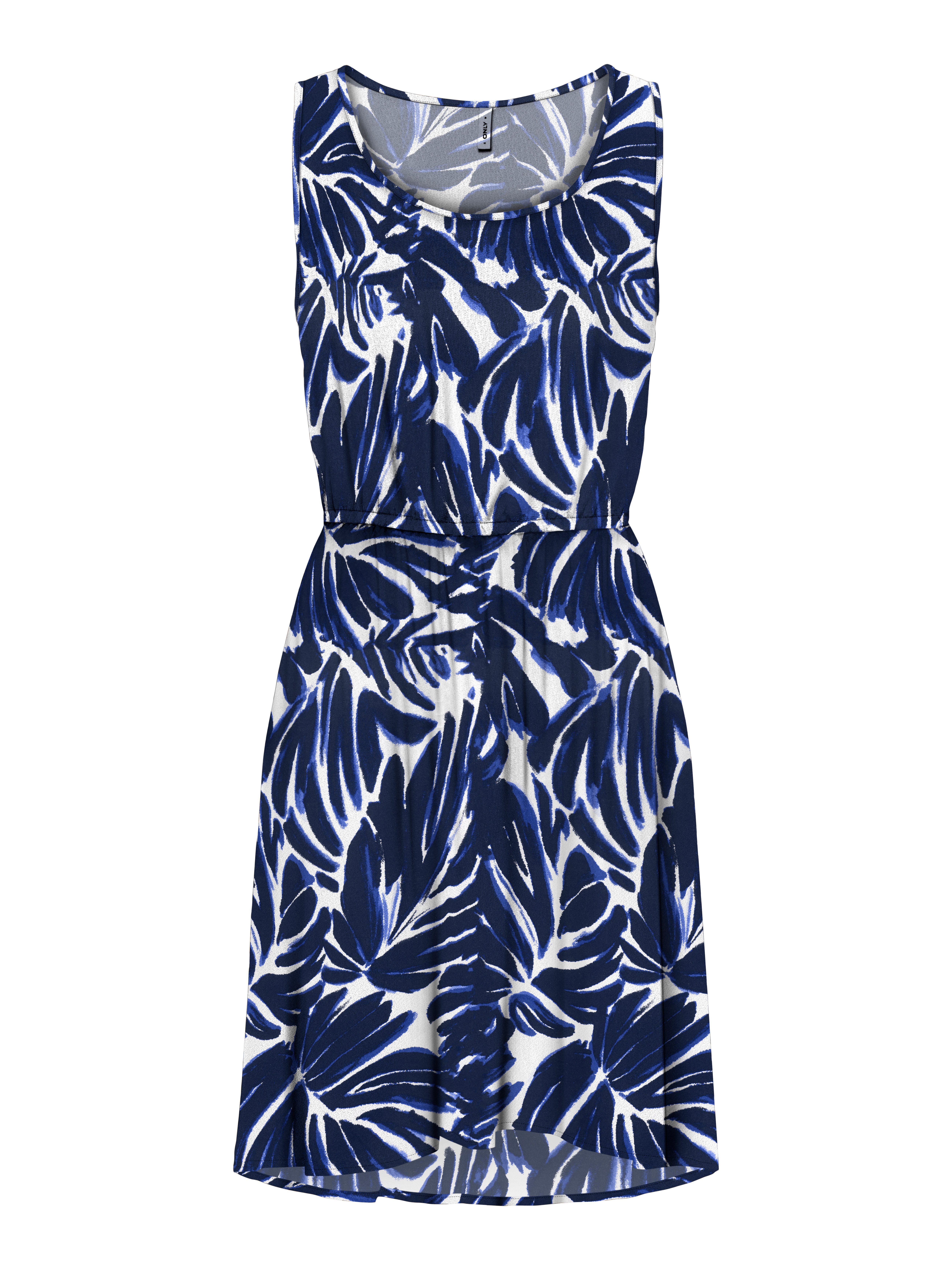 ONLY Sommerkleid ONLNOVA LIFE S/L SARA DRESS Viskose, regular fit, Rundhals