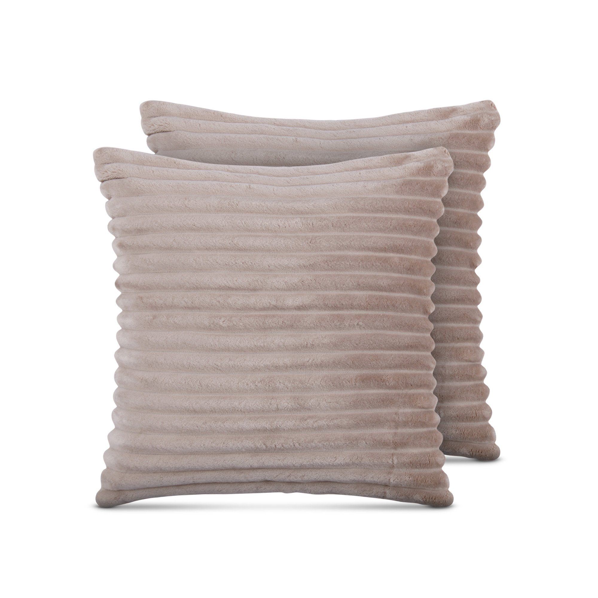 Bestlivings Dekokissen Cord-Optik (2er Pack), Sofakissen kuscheliger Bezug günstig online kaufen