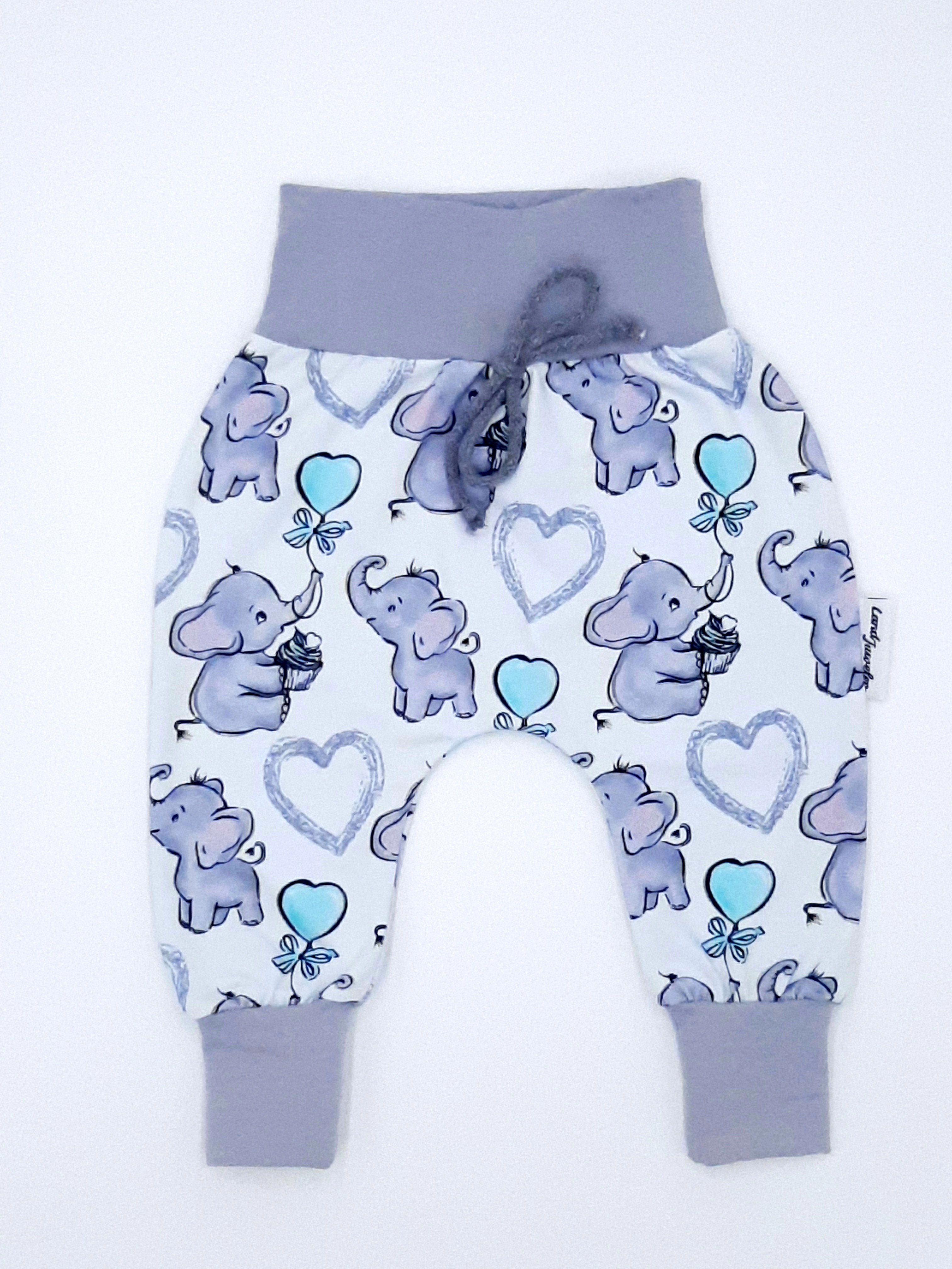 Land-Juwelen Pumphose ELEFANT WEIß GRAU Pumphose günstig online kaufen