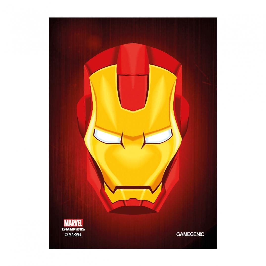 Gamegenic Spiel, MARVEL CHAMPIONS Art-Sleeves - Iron Man - (Einzelpack)