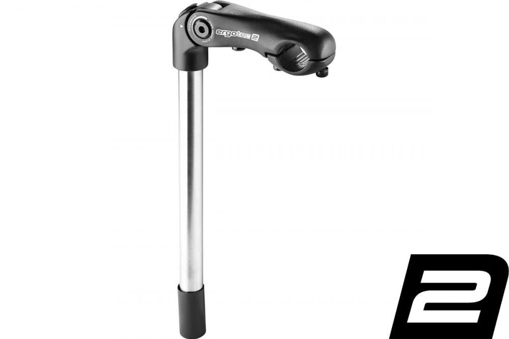Ergotec Fahrradlenker Ergotec Kobra Vario Tube verstellbarer Aluminium-Schaftvorbau, 300 mm