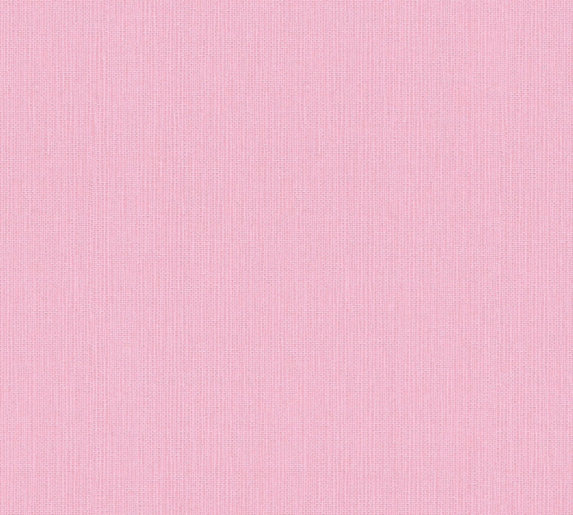 glatt, Wall, Premium Uni einfarbig, rosa Création Tapete A.S. Struktur Vliestapete