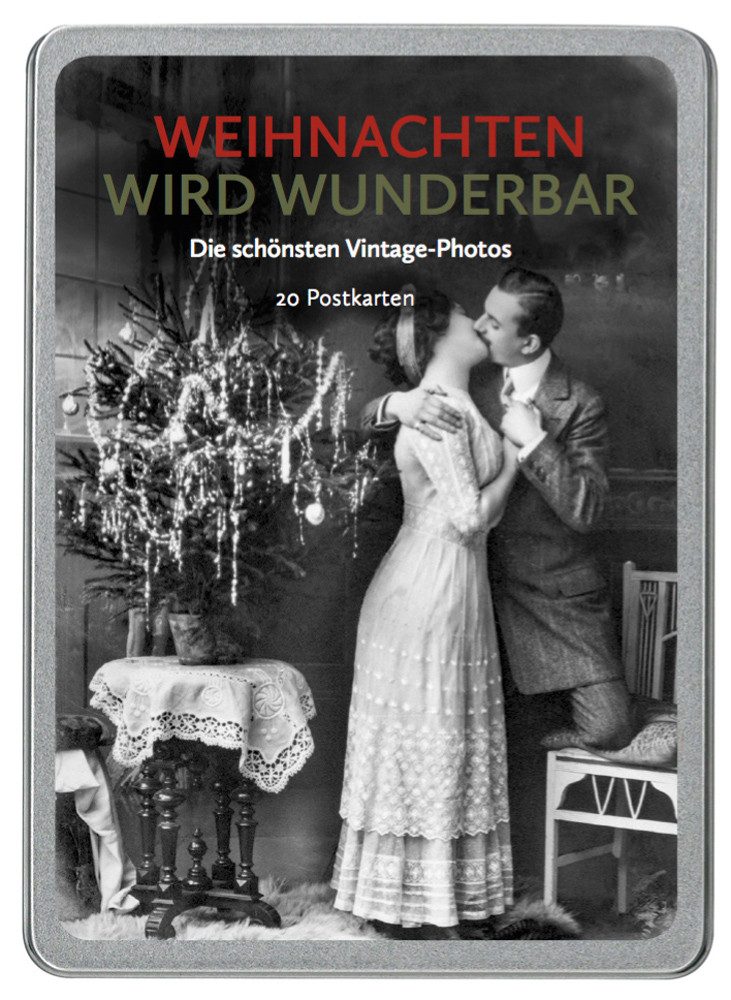 Postkarte Weihnachten wird wunderbar: Die schönsten Vintage-Photos, 20 Postka