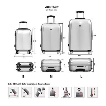 Verage Koffer Kaiseki, Premium Hartschale Mittelgroß Koffer 4 Doppelräder, TSA Schloss, bruchfest Kratzfest PC Trolley