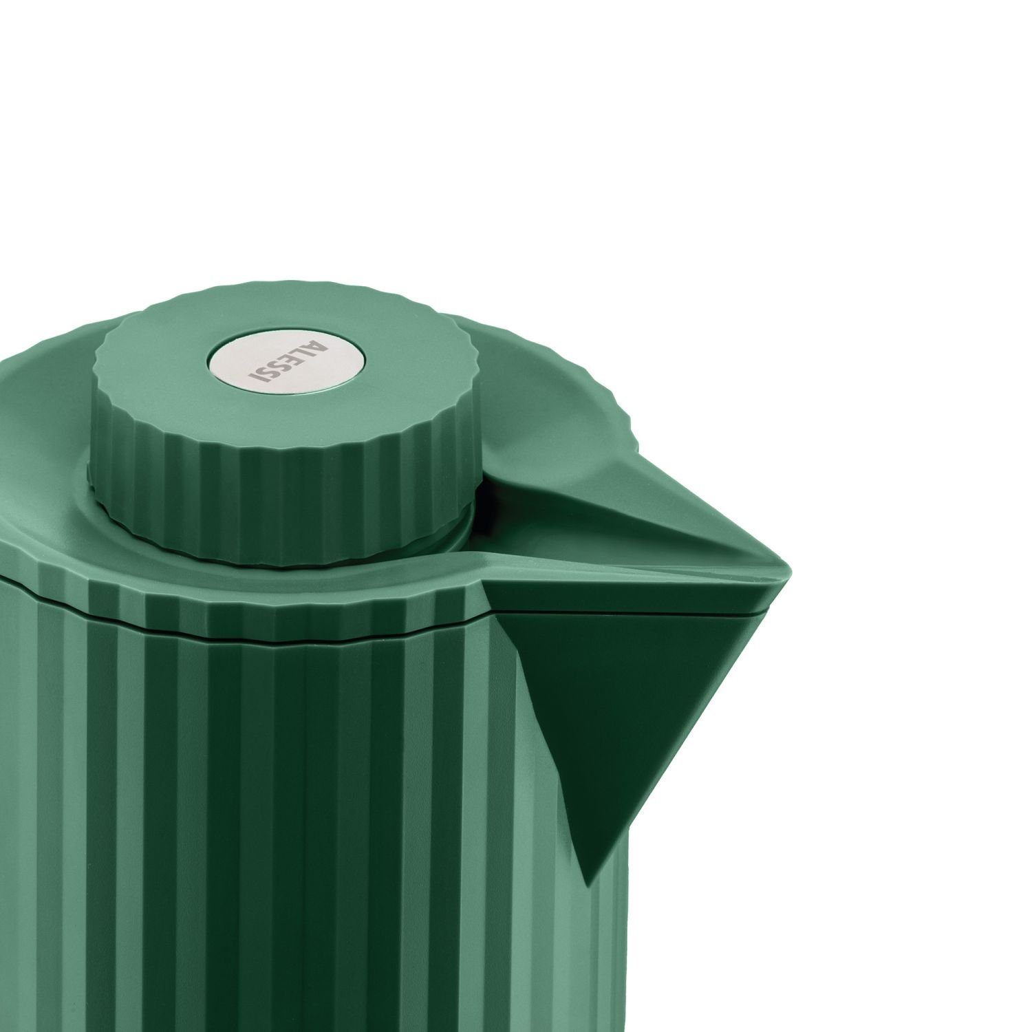 Alessi Isolierkanne Plissé 1000 ml Grün, 1 l